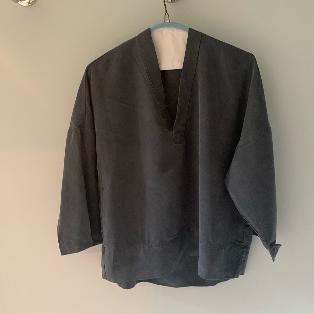 Gap Oversized Smocked Top